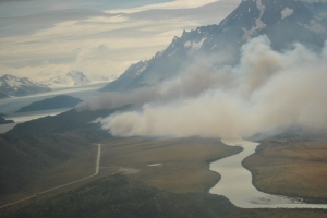 Incendio en Torres del Paine 2011 (Imagen: Plataforma Urbana).