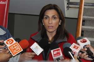 Intendenta de Aysén, Pilar Cuevas.